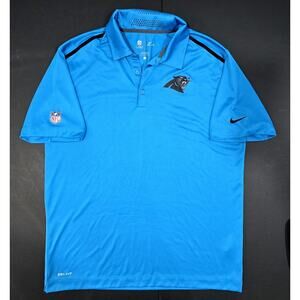 Carolina Panthers Nike NFL On Field Dri-Fit Short Sleeve Shirt Men's Large